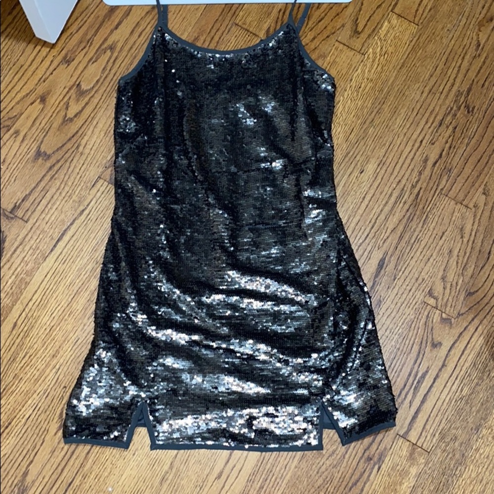 Charcoal sequin dress - Picture 8 of 8